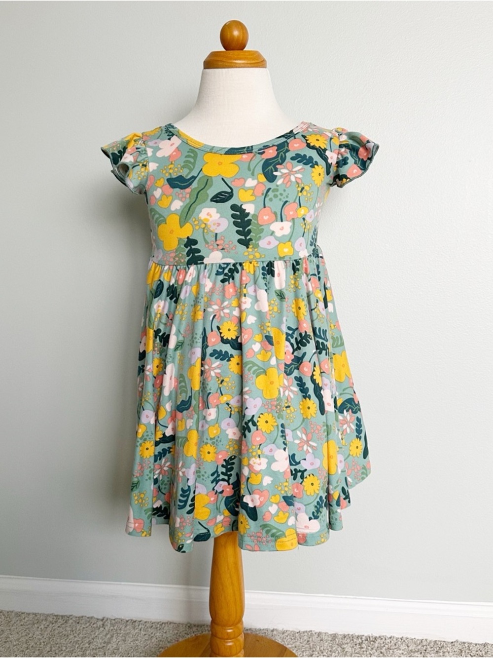 Dot Dot Smile :D Floral Empire Twirl Dress